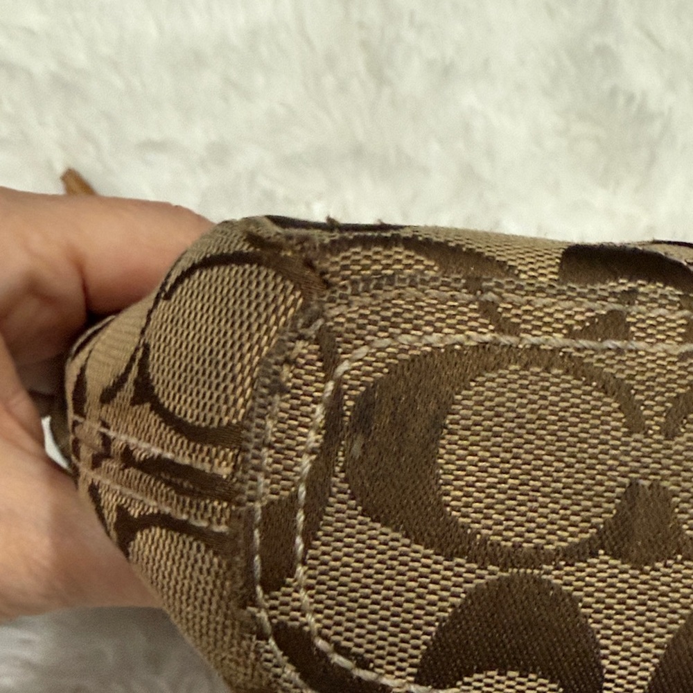 Coach Tan and Brown Crossbody Bag - Picture 9 of 13